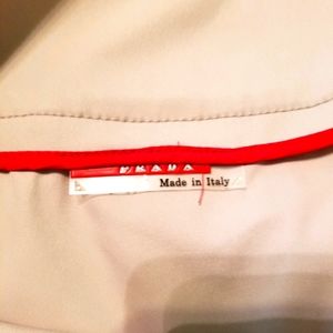 PRADA Tech Fabric High Waisted Skirt